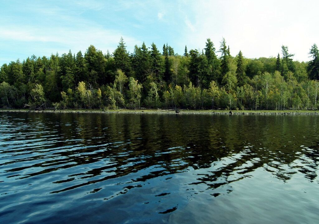 Large 5.4 Acre Lakefront Lot with 531 feet of shoreline on Baynes Island, Stuart Lake BC