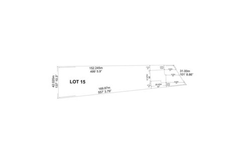 house placement on lot survey revised